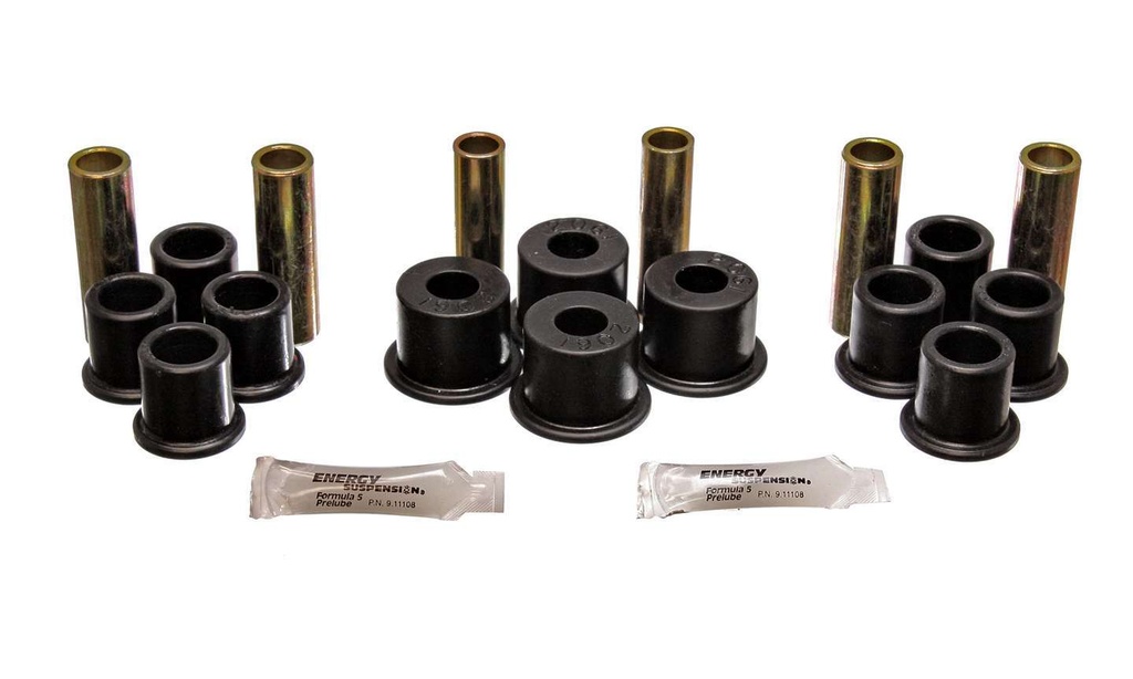 [ENE4-2122G] Energy Suspension - Ford Complete Spring & Shackle Set Black