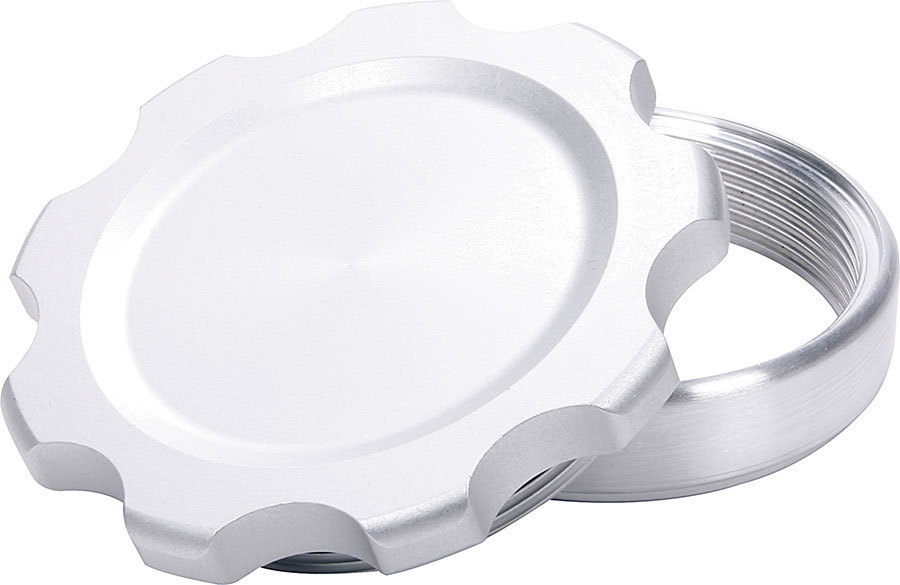 Allstar Performance - Filler Cap Silver With Weld-In Steel Bung Large