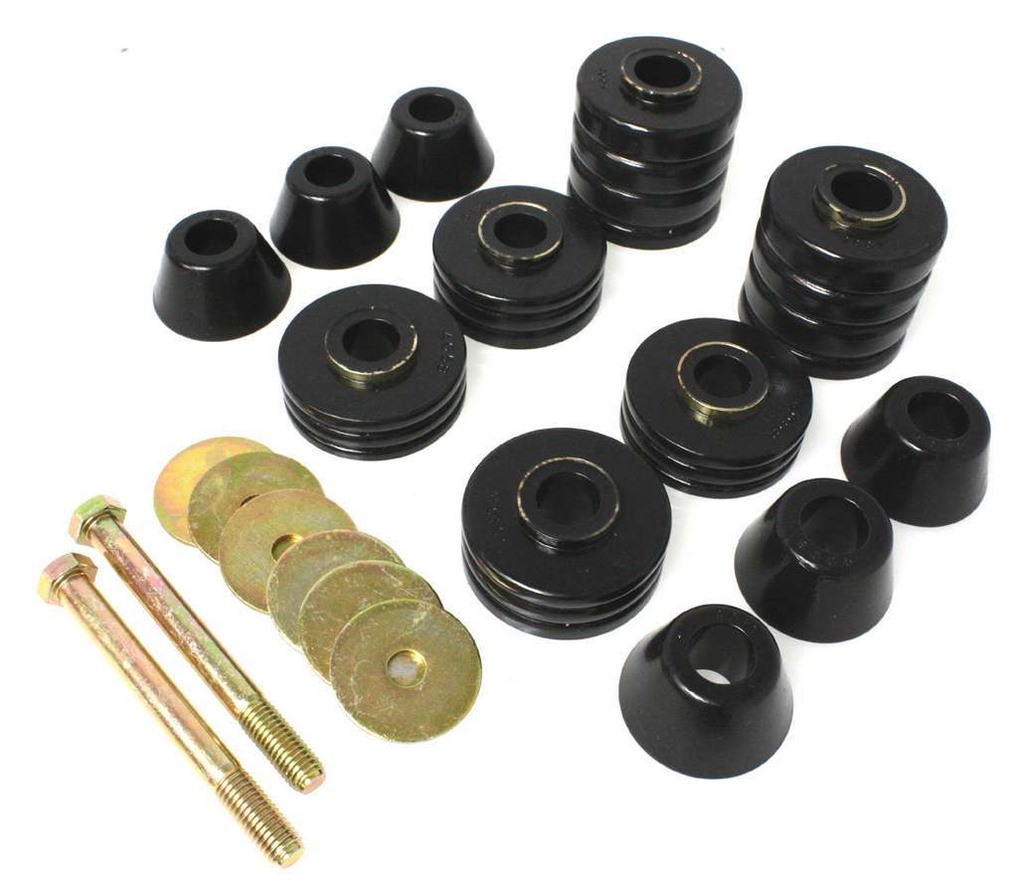 [ENE3-4103G] Energy Suspension - Gm Body Mounts Black