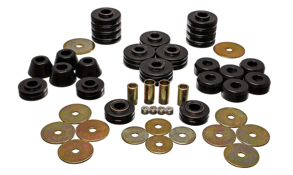 [ENE3-4105G] Energy Suspension - Gm Body Mounts Black