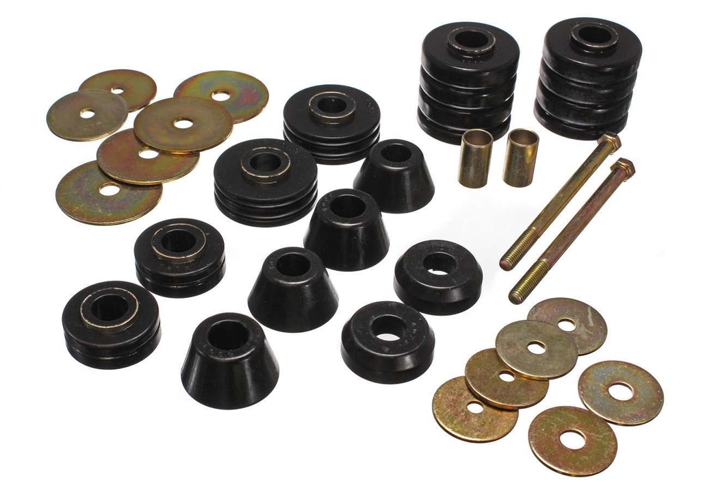 [ENE3-4107G] Energy Suspension - Gm Cab Mounts Black