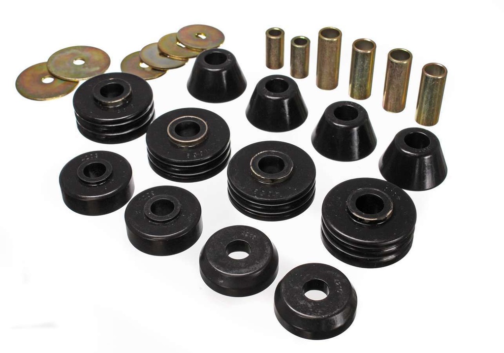 [ENE3-4108G] Energy Suspension - Gm Cab Mounts Black