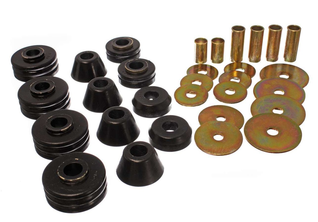 [ENE3-4109G] Energy Suspension - Gm Cab Mounts Black