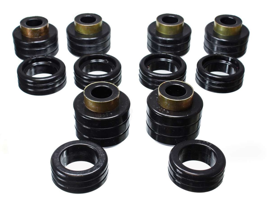 [ENE3-4123G] Energy Suspension - 88-00 Gm Trk Cab Mounts Black