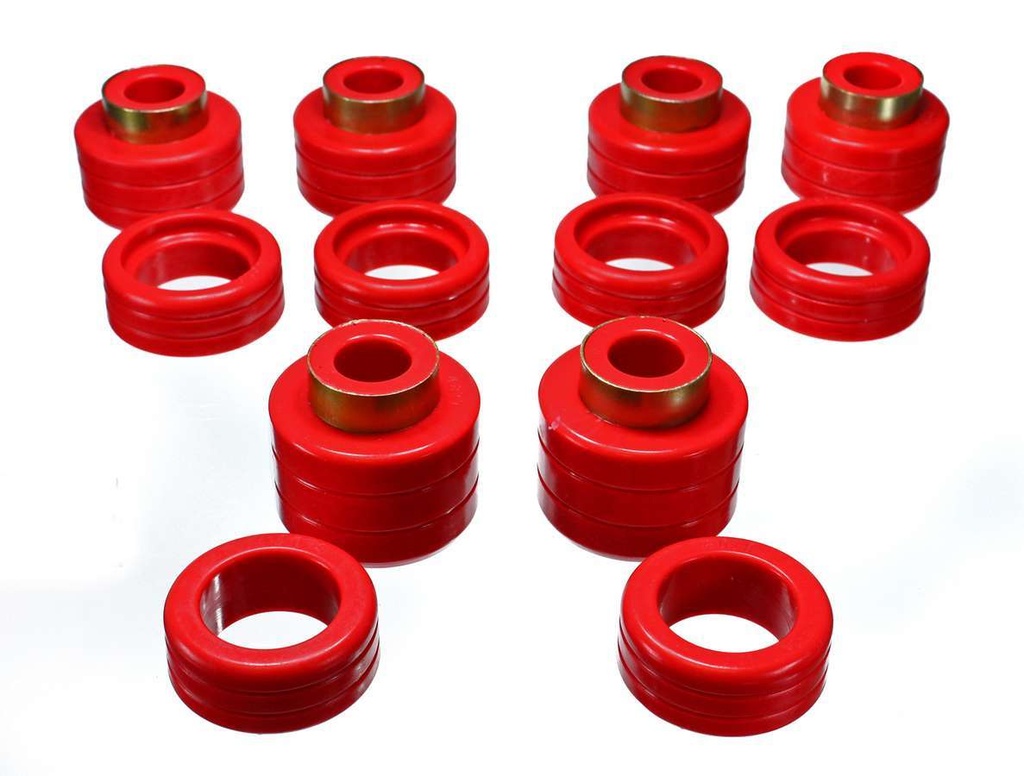 [ENE3-4123R] Energy Suspension - Chevy P/U Bosy Mounts