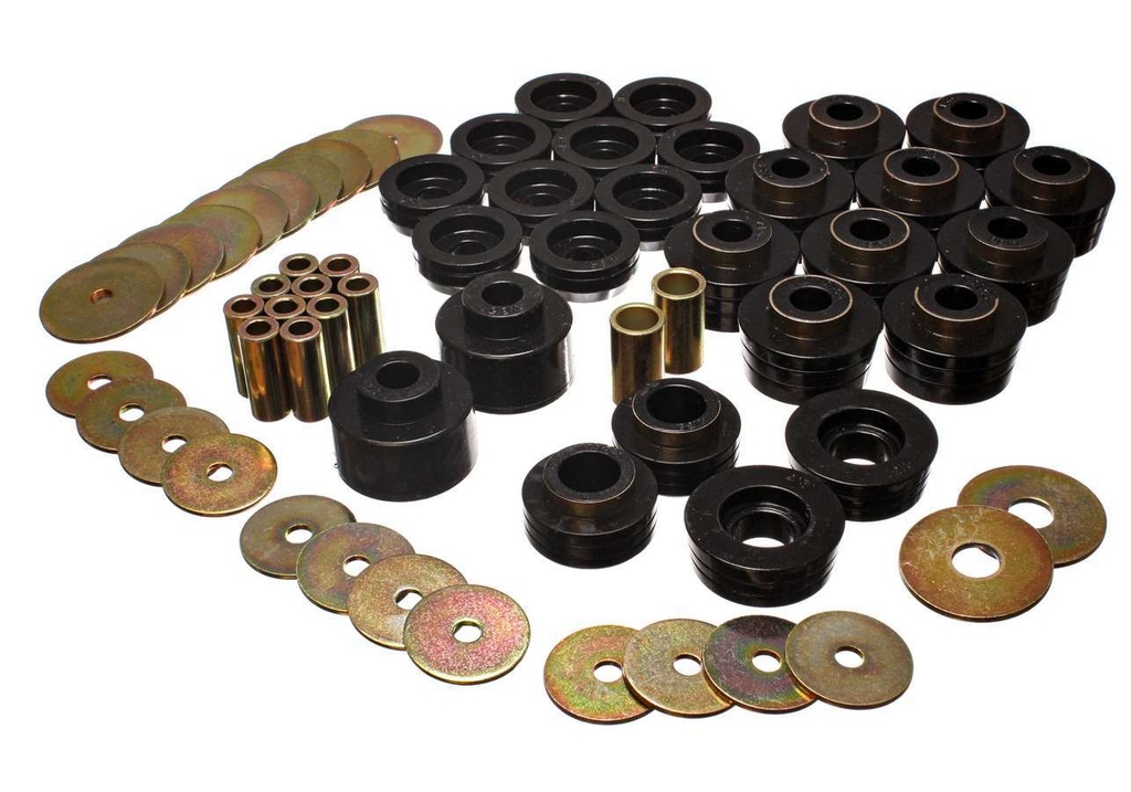 [ENE3-4141G] Energy Suspension - 78-88 Chev Body Mounts Black