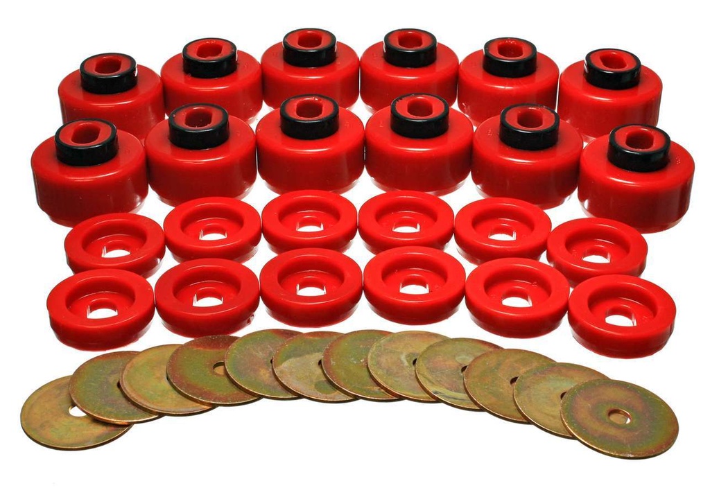 [ENE3-4156R] Energy Suspension - Body Mount Set