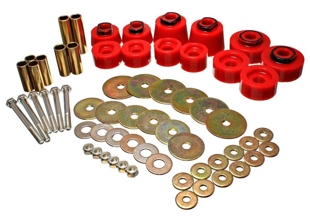 [ENE4-4117R] Energy Suspension - 98-11 Ford Ranger Body Mount Set