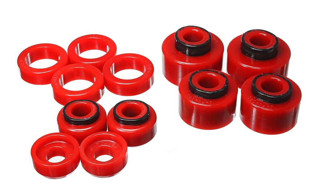 [ENE4-4121R] Energy Suspension - Body Mount Set