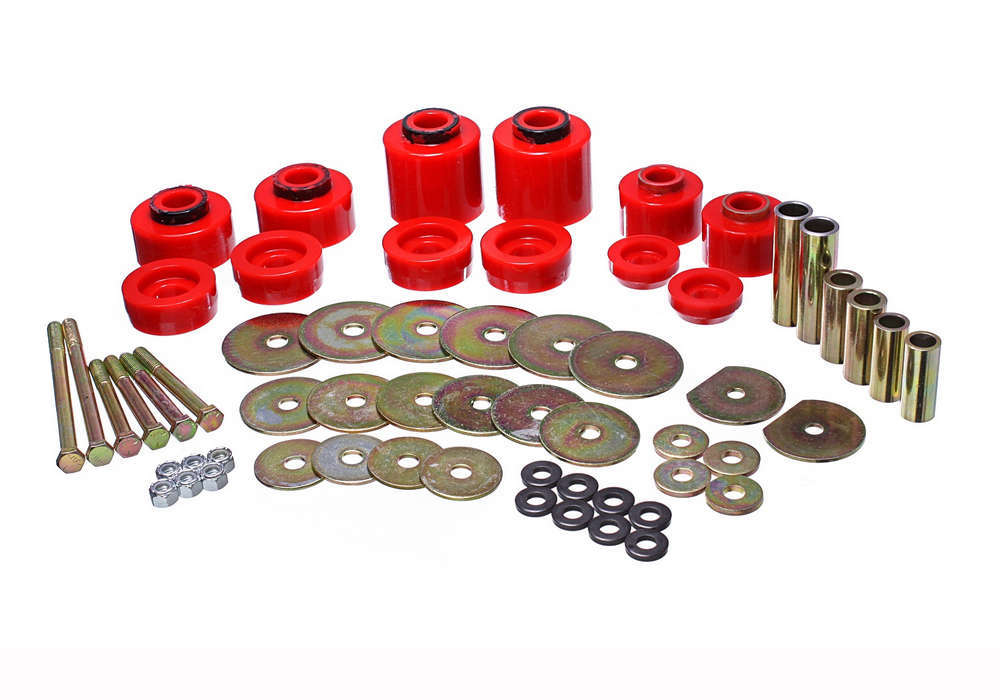 [ENE4-4123R] Energy Suspension - Body Mount Bushing Set