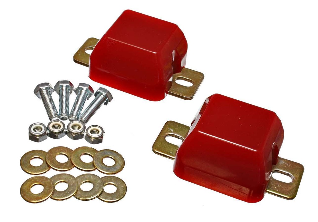 Energy Suspension - Front Axle Bump Stop Set Red