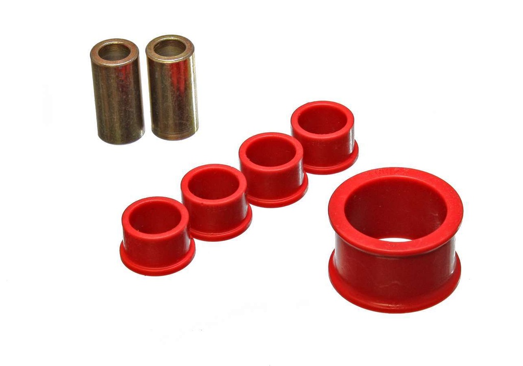 [ENE7-10105R] Energy Suspension - Rack & Pinion Bushing Set Red