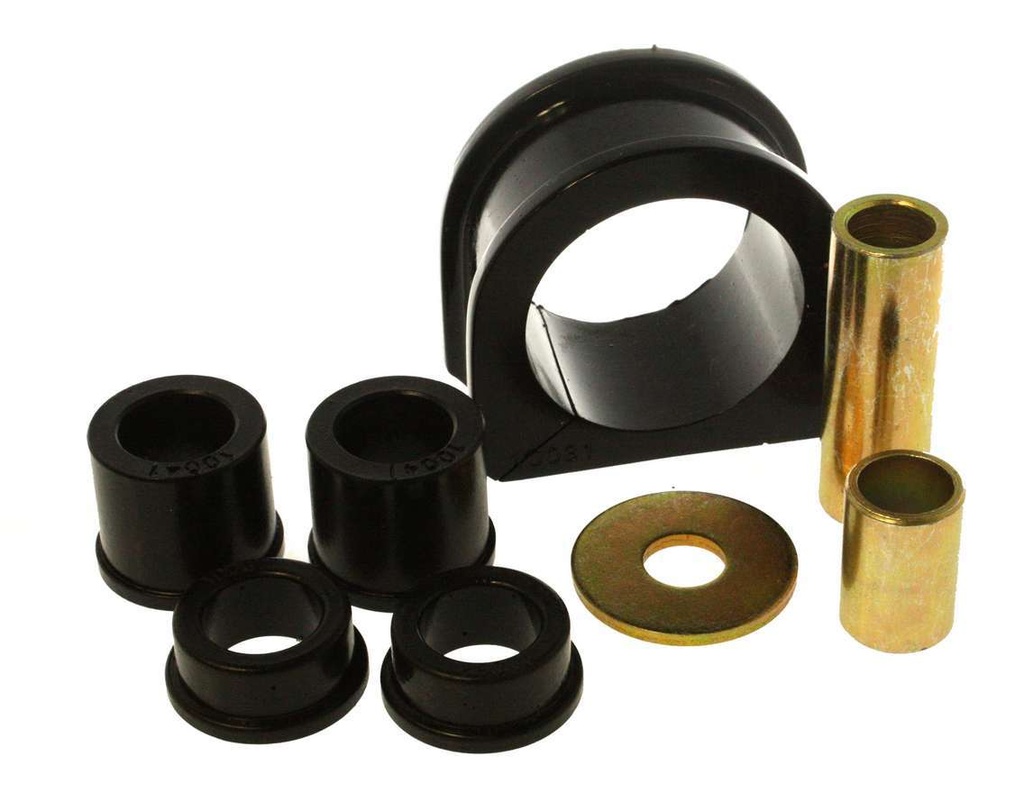 [ENE8-10103G] Energy Suspension - Rack & Pinion Bushing Set Black