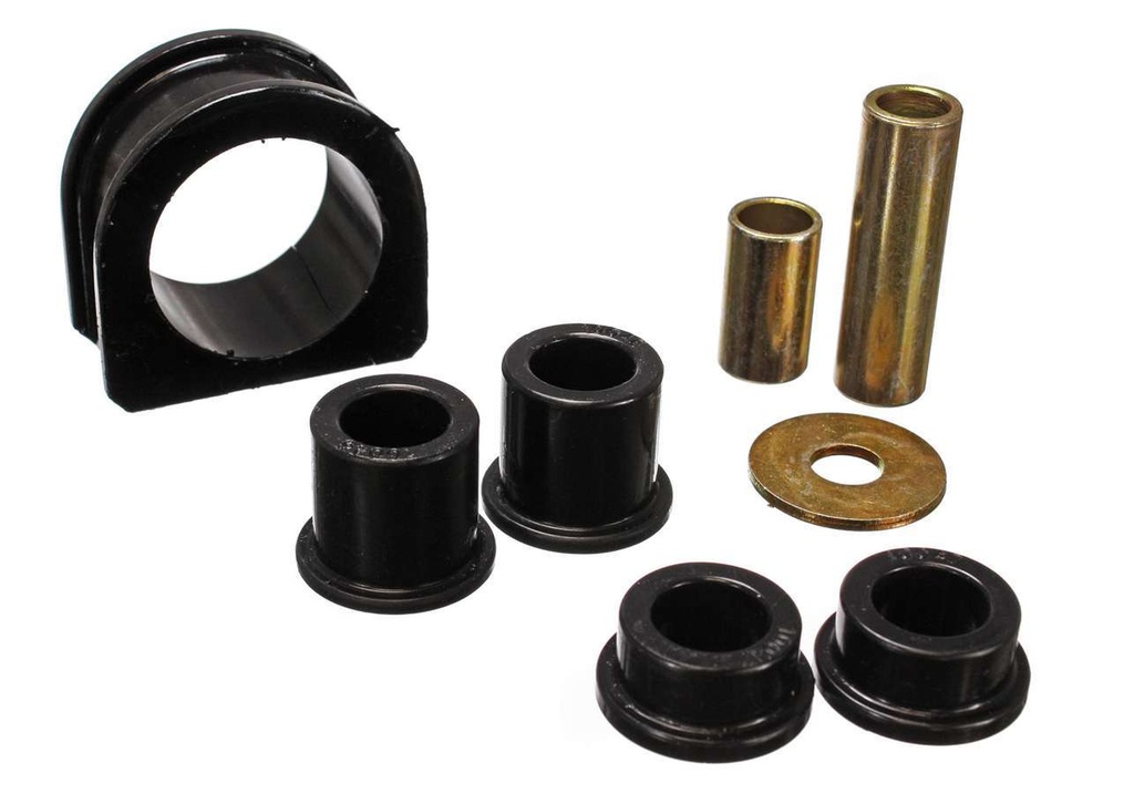 [ENE8-10104G] Energy Suspension - Steering Rack Bushing Set Black