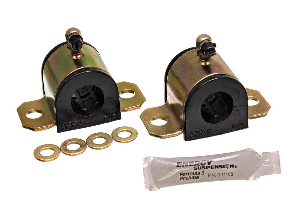 [ENE8-5128G] Energy Suspension - Front Sway Bar Bushing Set 24MM Black