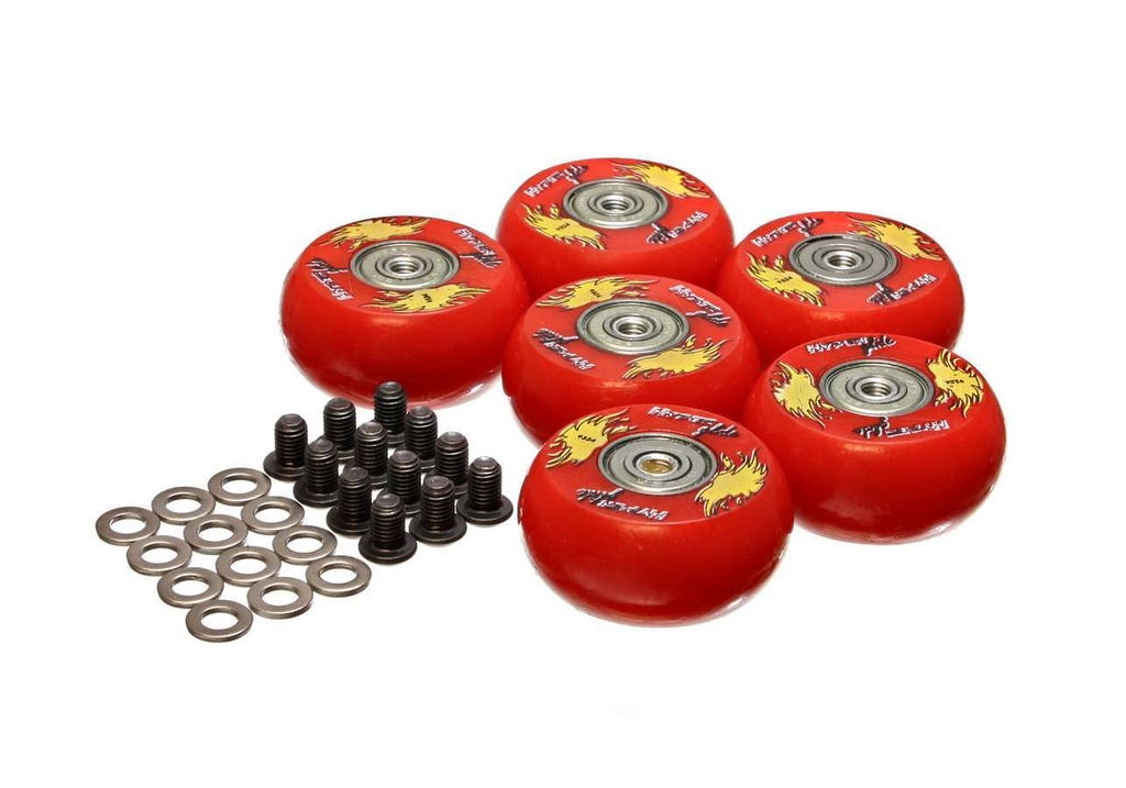 [ENE9-9170R] Energy Suspension - 2In /50 Mm Wheel (6 Ea)
