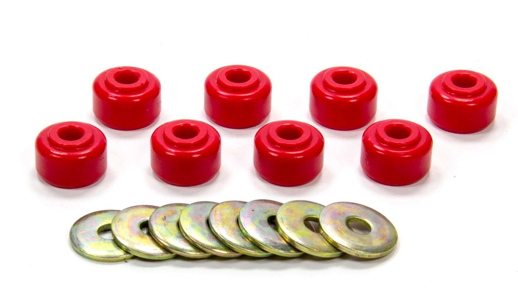 [ENE9-8105R] Energy Suspension - End Link Grommets - Red