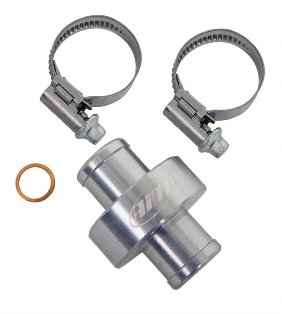 [AIMMS-WATERFITTING-T] Aim Sports - Water Temp Fitting Inline 5/8in / 3/4in M10