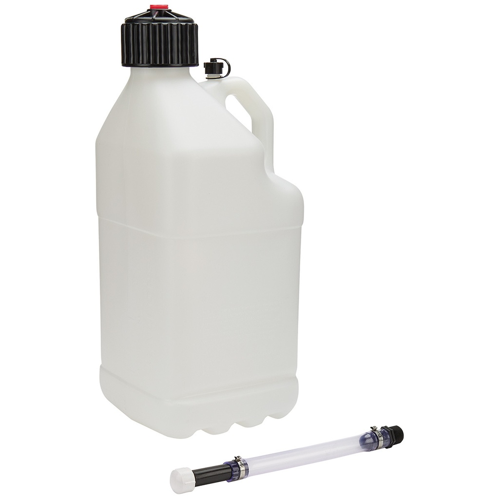 Allstar Performance - Utility Jug 5 Gal W/Filler Hose Clear
