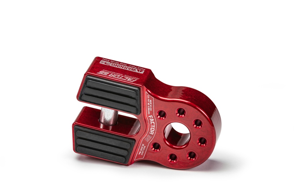 [FTR00050-01] Factor 55 - Flatlink Winch Shackle Mount Red