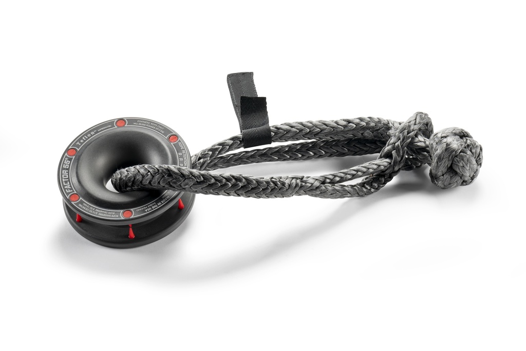 [FTR00264] Factor 55 - Rope Retention Pulley W/ Soft Shackle Combo