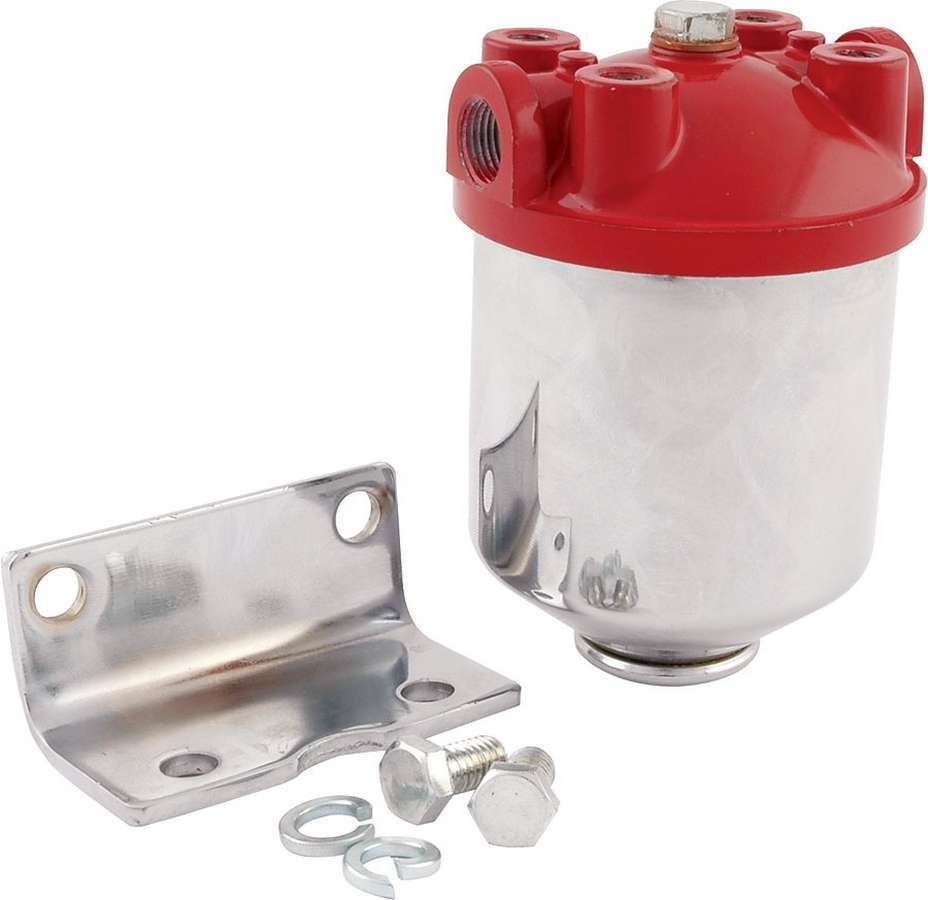 Allstar Performance - Fuel Filter Chrome Canister