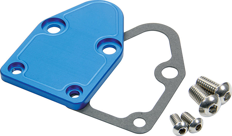Allstar Performance - SBC F/P Block Off Plate Blue