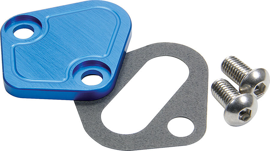 Allstar Performance - BBC F/P Block Off Plate Blue