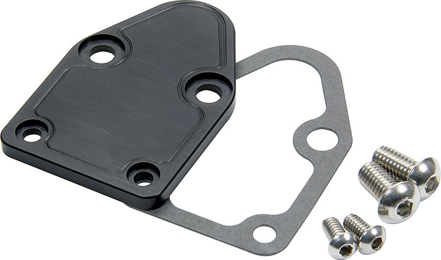 Allstar Performance - SBC F/P Block Off Plate Black