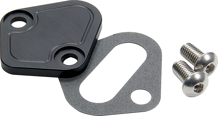 Allstar Performance - BBC F/P Block Off Plate Black