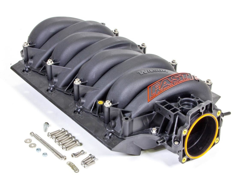 [FST54039B] Fast Electronics - GM Ls Intake Manifold - Lsxr 92Mm Black