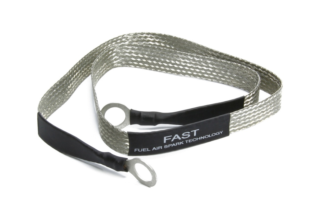 [FST6000-6720] Fast Electronics - Ground Strap 24in Length W/ 3/8-Stud Eyelets