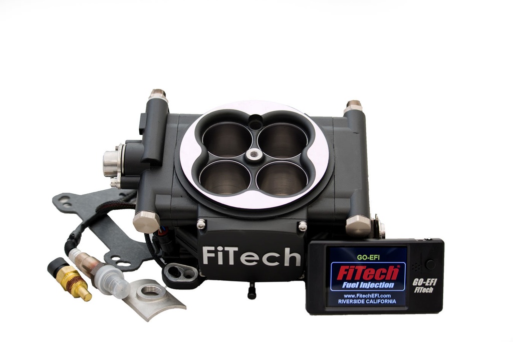 [FIT30002] FiTech Fuel Injection - Go Efi 4 600hp Basic Kit Matte Black