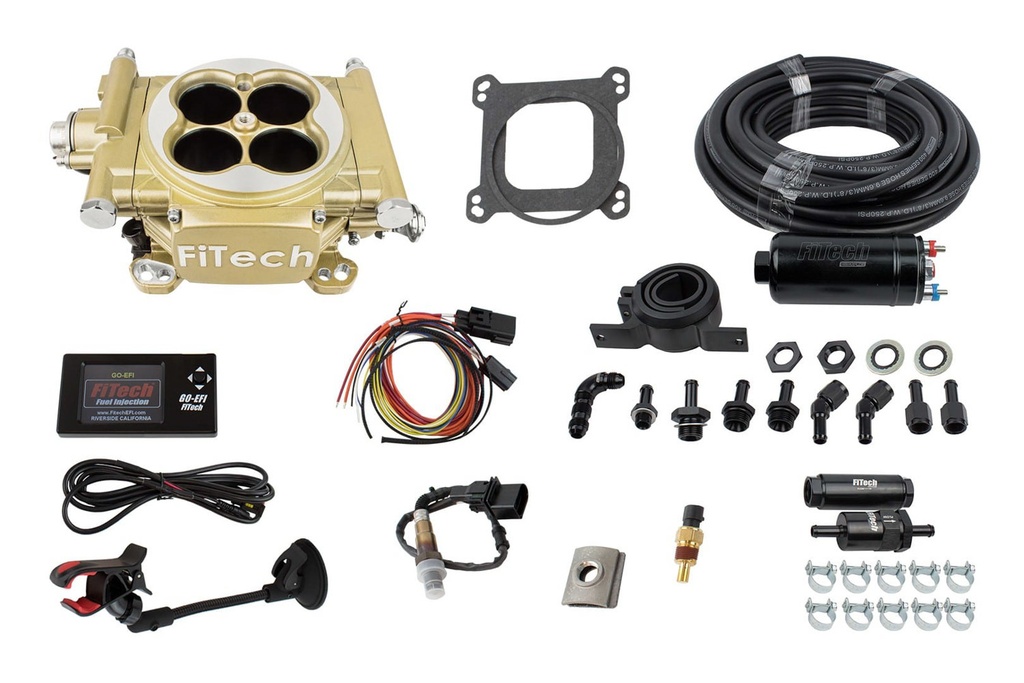 [FIT31005] FiTech Fuel Injection - 600 Hp E/S Efi System Classic Gold