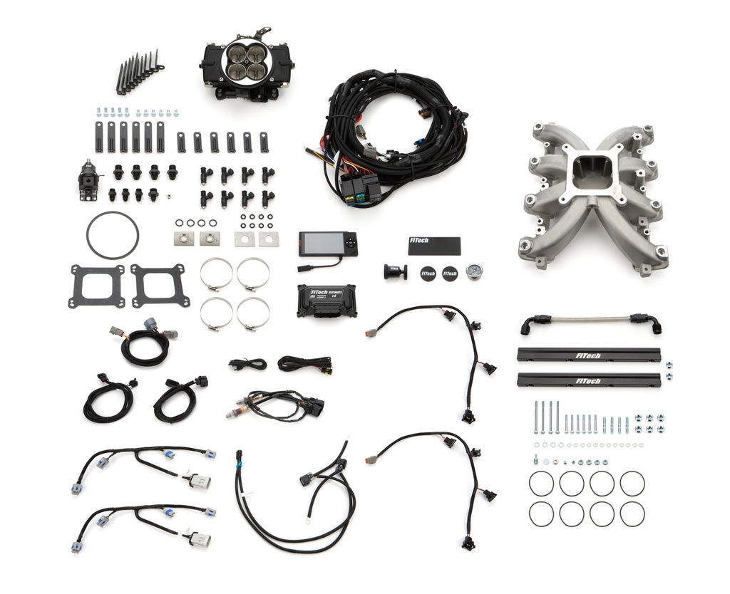 [FIT37002] FiTech Fuel Injection - Retro LS Port 750 HP EFI System w/LS3 Intake