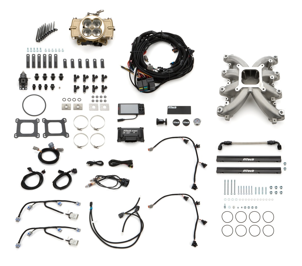 [FIT37003] FiTech Fuel Injection - Retro LS Port 750 HP EFI System W/LS3 Intake