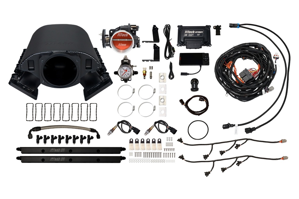 [FIT70089] FiTech Fuel Injection - Ultimate Rebel LS 500HP EFI System w/Trans Cont