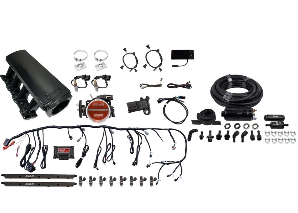 [FIT71008] FiTech Fuel Injection - Ultimate LS 750 HP EFI System/Long Runner
