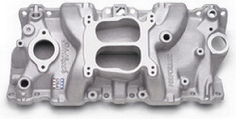 [EDE2104] Edelbrock - SBC Performer Q-Jet Manifold - 262-400
