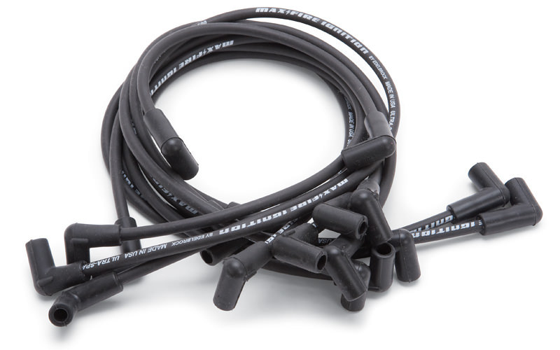 [EDE22702] Edelbrock - Max Fire Plug Wire Set SBC w/HEI 90 Deg Black