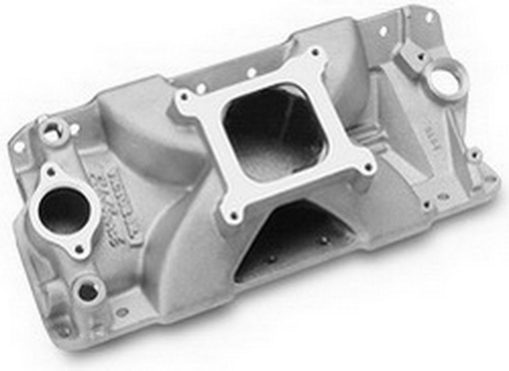 [EDE2900] Edelbrock - SBC Victor Jr. Manifold - Port Matched 262-400