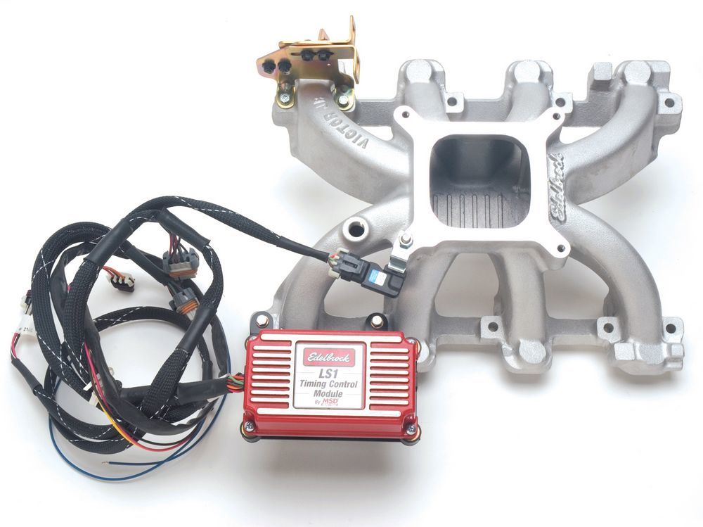[EDE2908] Edelbrock - SBC Victor Jr. Manifold - LS1- 4150 Flange