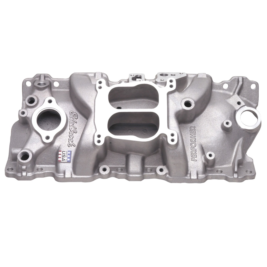 [EDE3701] Edelbrock - SBC Performer Manifold - w/EGR