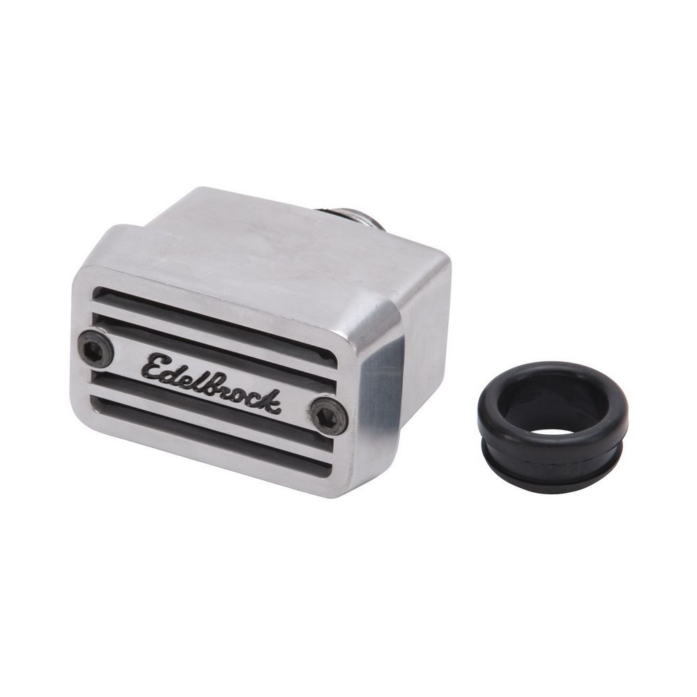[EDE4204] Edelbrock - Elite Series Breather - Top Mnt. w/Name