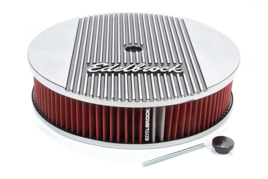 [EDE4266] Edelbrock - Air Cleaner Kit Elite II Series 14in x 3in