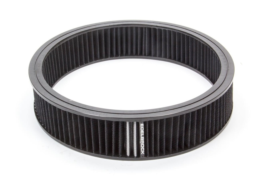 [EDE43668] Edelbrock - Air Filter Element Black 14in x 3in