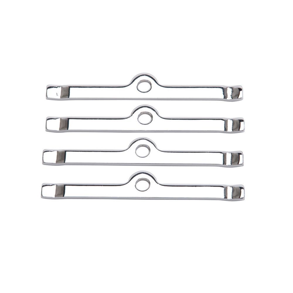 [EDE4404] Edelbrock - Chrome V/C Hold-Down Tabs