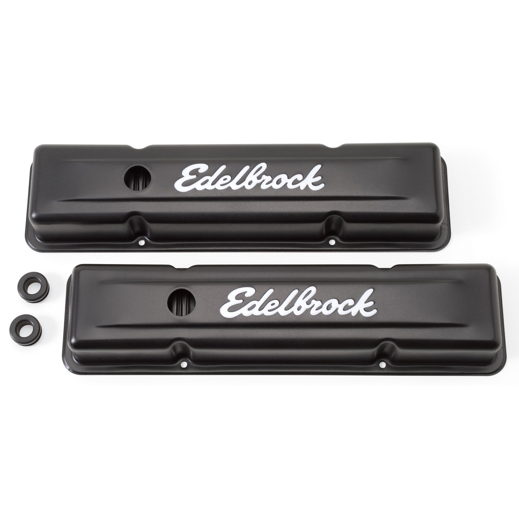 [EDE4443] Edelbrock - SBC Signature Series V/C's - Black