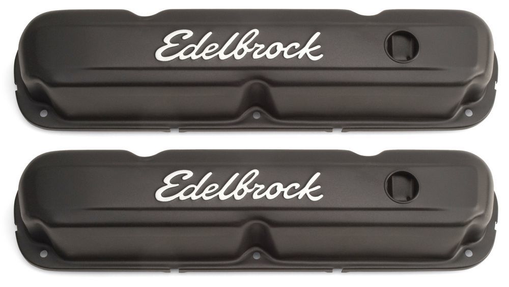 [EDE4473] Edelbrock - Signature Series V/C's SBM Black
