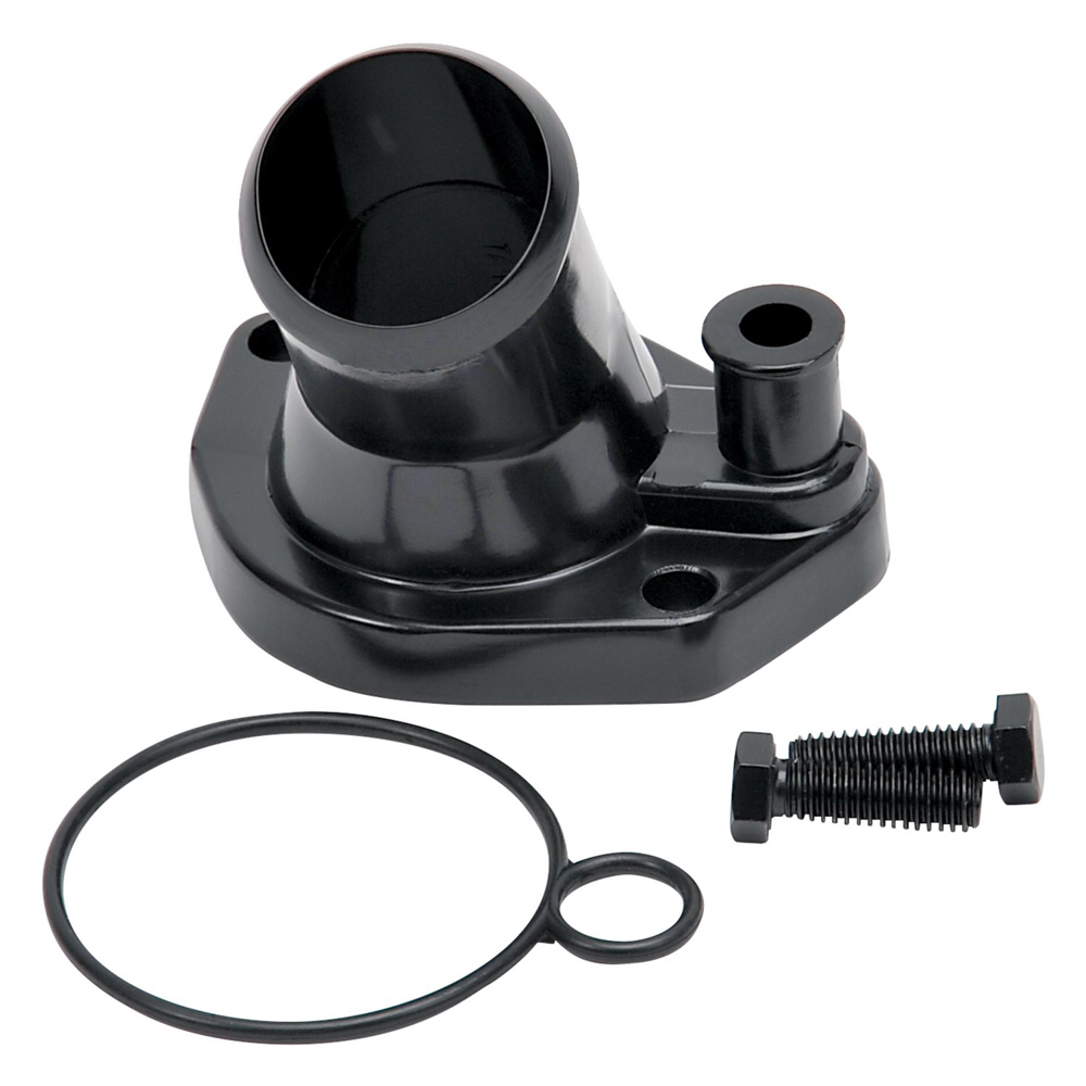 [EDE48143] Edelbrock - Water Neck - Steel Black SBF 289-351W